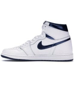 Alternative view of Air Jordan 1 Retro High OG 'Metallic Navy'