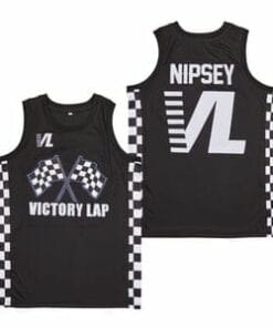 Nipsey Hussle Victory Lap Black Basketball Jersey