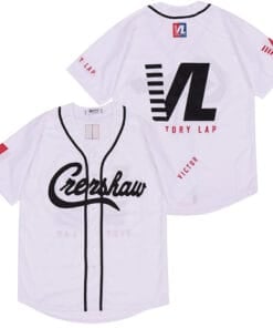 Nipsey Hussle Victory Lap Movie Baseball Jersey White