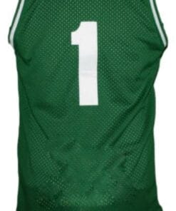 Alternative view of No Limit #1 Basketball Jersey Sewn Green