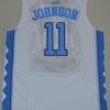 North Carolina Tar Heels #11 Brice Johnson NCAA Basketball Jersey White