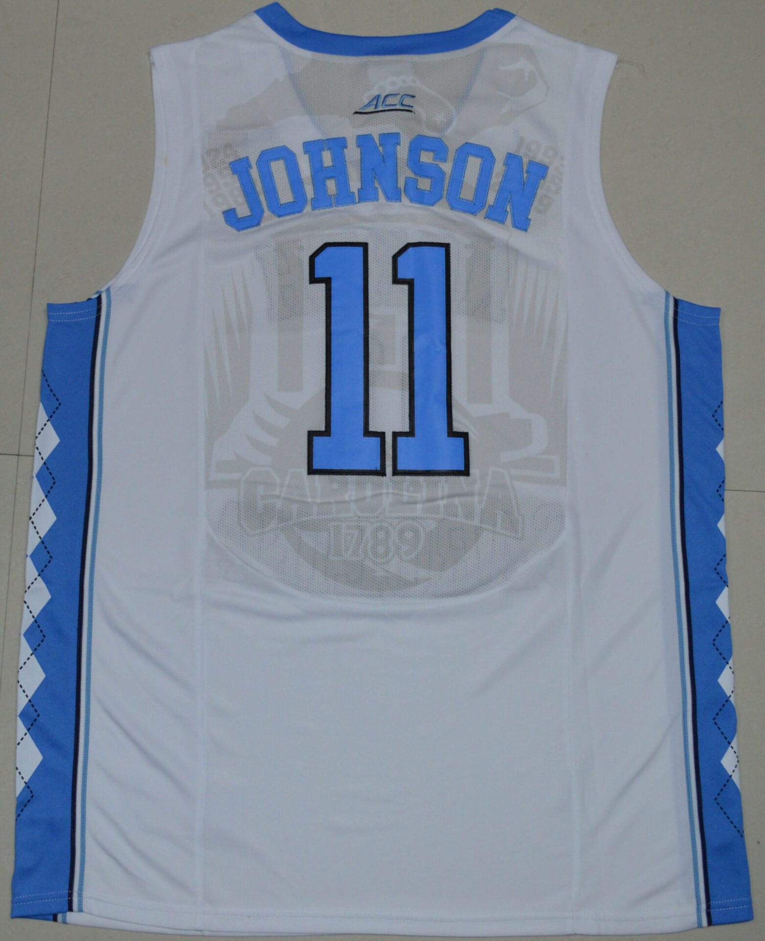 North Carolina Tar Heels #11 Brice Johnson NCAA Basketball Jersey White
