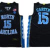 North Carolina Tar Heels #15 Carter NCAA Basketball Jersey Black