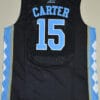 North Carolina Tar Heels #15 Vince Carter NCAA Basketball Jersey Black