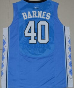 North Carolina Tar Heels #40 Harrison Barnes NCAA Basketball Jersey Blue