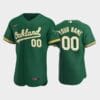 Oakland Athletics Custom Name Number Flexbase Baseball Jersey Green