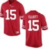 Ohio State Buckeyes #15 Ezekiel Elliott NCAA College Football Jersey Red