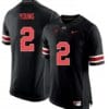 Ohio State Buckeyes #2 Chase Young NCAA College Football Black Jersey
