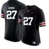 Ohio State Buckeyes #27 Eddie George NCAA College Football Jersey Black