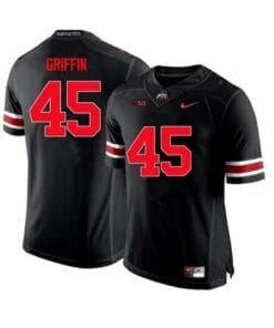 Ohio State Buckeyes #45 Archie Griffin NCAA College Football Black Jersey