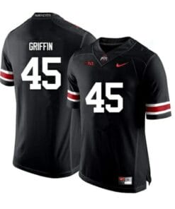 Ohio State Buckeyes #45 Archie Griffin NCAA College Football Jersey Black