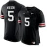 Ohio State Buckeyes #5 Garrett Wilson NCAA Football Jersey Black