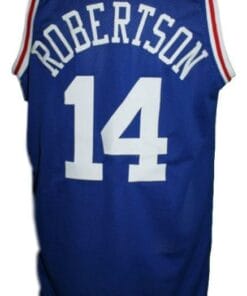 Oscar Robertson #14 Cincinnati Royals Basketball Jersey Blue