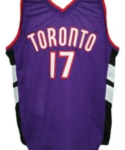 Alternative view of P. Miller #17 Toronto Basketball Jersey