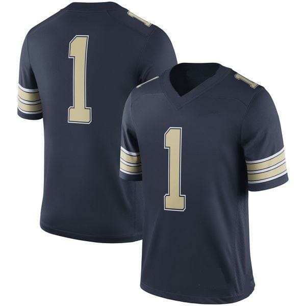 Pitt Panthers Custom Name and Number NCAA Football Jersey Style 2