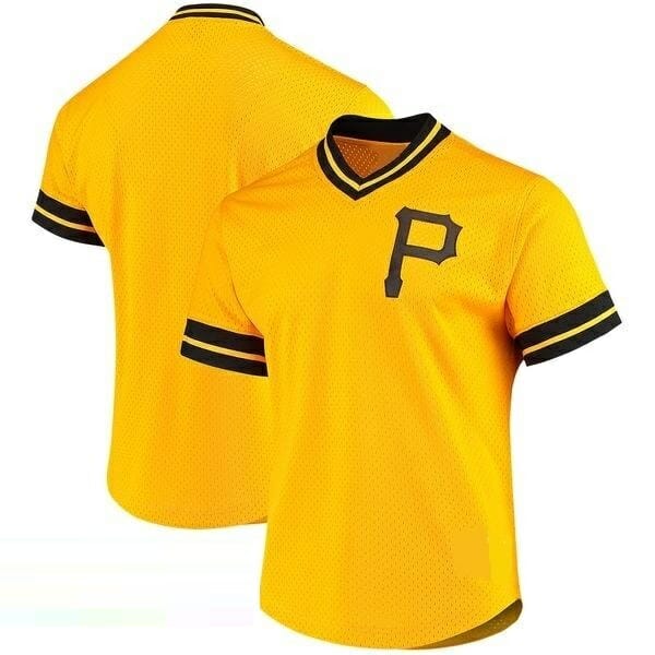 Pittsburgh Pirates Customizable Pro Style Baseball Jersey Style 5