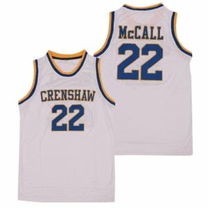 Quincy Mccall #22 Crenshaw High School Basketball Jersey