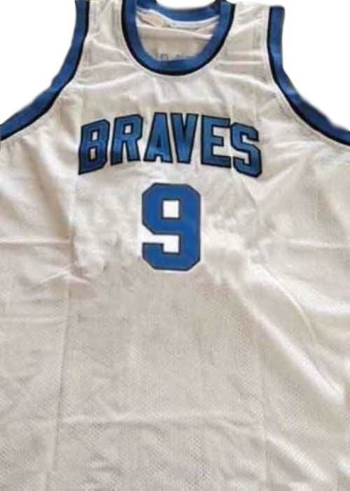 Randy Smith #9 Buffalo Braves Aba Basketball Jersey Sewn White - Image 2