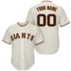 San Francisco Giants Customizable Pro Style Baseball Jersey White