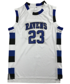 Alternative view of One Tree Hill #23 Scott Basketball Jersey White