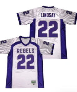 Phillip Lindsay #22 Rebels High School Football Jersey White
