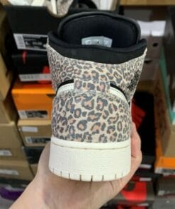 Alternative view of Air Jordan 1 Mid Colorful Tiger Print