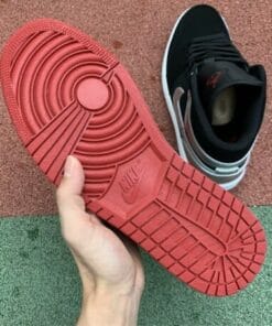 Alternative view of Air Jordan 1 Mid Mirror Silver