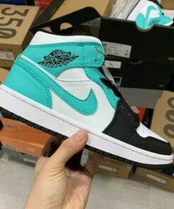 Alternative view of Air Jordan 1 Mid SE Fresh Lake Green