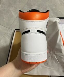 Alternative view of Air Jordan 1 High OG “Electro Orange”