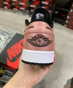 Alternative view of Air Jordan 1 Low Black Powder