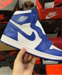 Alternative view of Air Jordan 1 OG High Storm Blue