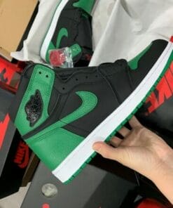 Alternative view of Air Jordan 1 Pine Green And Black