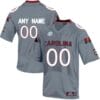 South Carolina Gamecocks Custom Jersey Name and Number NCAA Football Grey