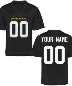Southern Miss Golden Eagles Custom Name Number Football Jersey Style 2