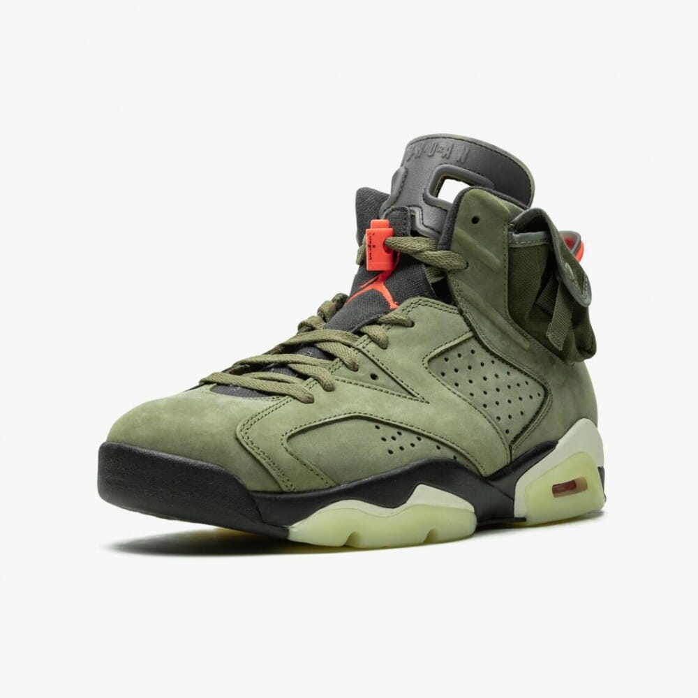Travis Scott X Air Jordan 6 Retro Olive - Image 4