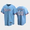 Texas Rangers Custom Name Number Coolbase Baseball Jersey Light Blue