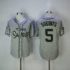 The Sandlot #5 Michael Squint Palledorous Movie Baseball Jersey Gray