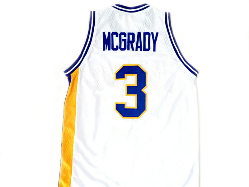 Tracy McGrady #3 Auburndale High School Basketball Jersey White