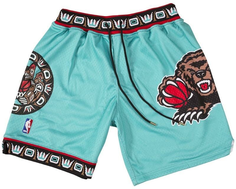 Vancouver Grizzles Shorts Teal JUST DON Shorts