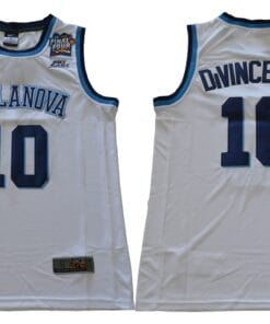 Villanova Wildcats #10 DIVINCENZO NCAA Basketball White