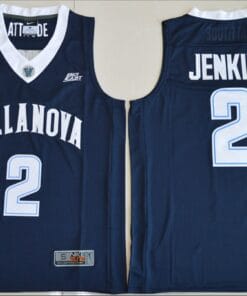 Villanova Wildcats #2 Kris Jenkins NCAA Basketball Jersey Dark Blue