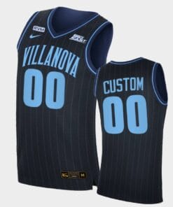 Villanova Wildcats Custom Name Number Navy College Basketball Big East Jersey