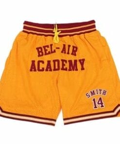 Will Smith #14 Bel-Air Academy Shorts Gold