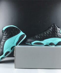Air Jordan 13 Retro Black Island Green