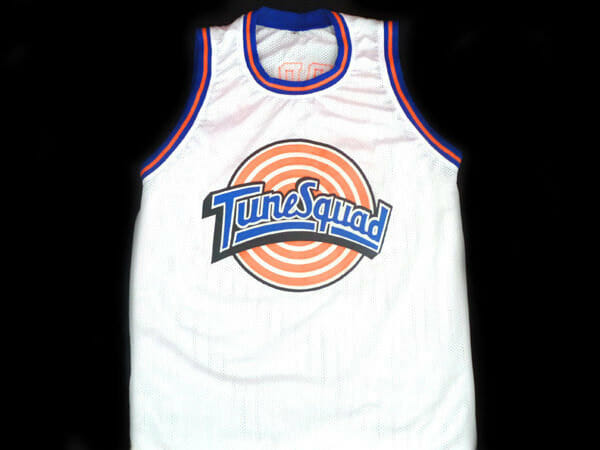 Any Name & Number Tune Squad Space Jam Basketball Jersey White - Image 2