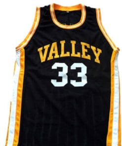 Alternative view of Larry Bird #33 Valley High School Basketball Jersey Black