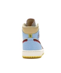 Air Jordan 1 Mid SE Fearless Maison Chateau Rouge