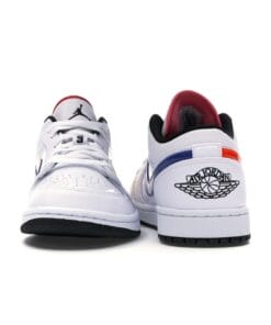 Air Jordan 1 Low White Multi-Color