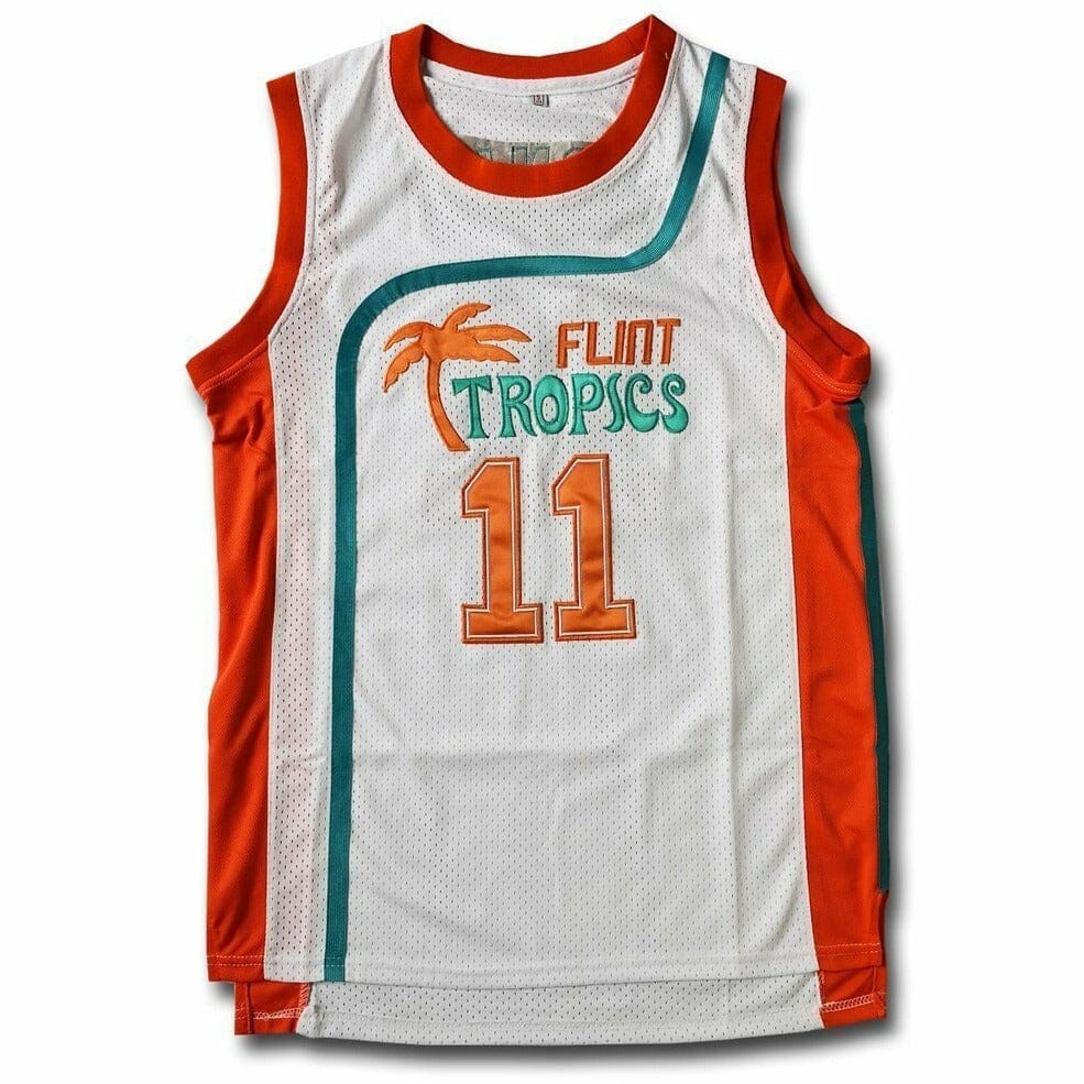 Ed Monix #11 Flint Tropics Basketball Jersey - Image 2