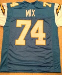 UNSIGNED CUSTOM Sewn Stitched Ron Mix Powder Blue Jersey
